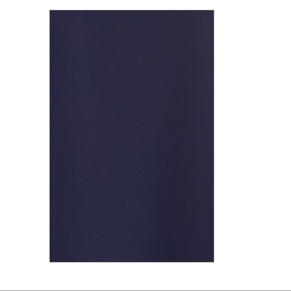 NWT! Xscape Chiffon Overlay Dress‎ Navy [ SZ 18W ] - Picture 6 of 6